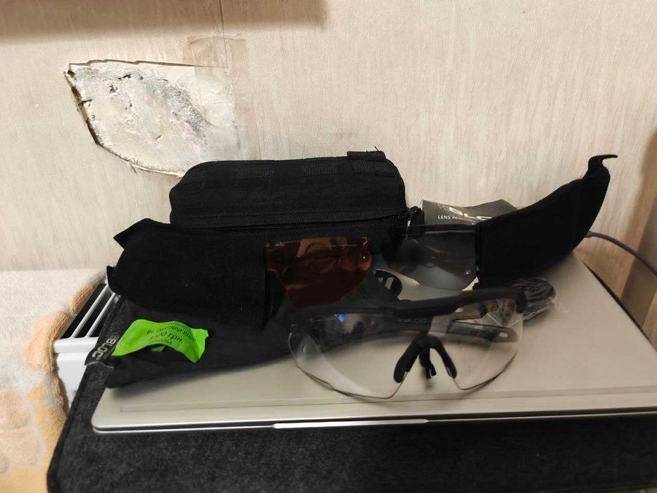 Тактичні балістичні окуляри Block Англія змінні лінзи НАТО