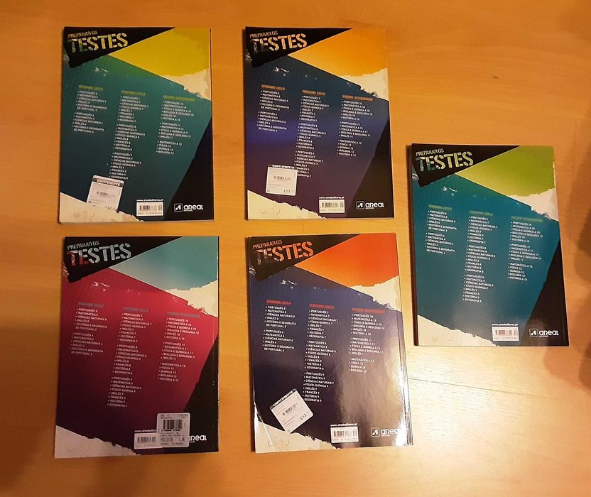 Preparar os Testes - 8º Ano - 8€ cada!