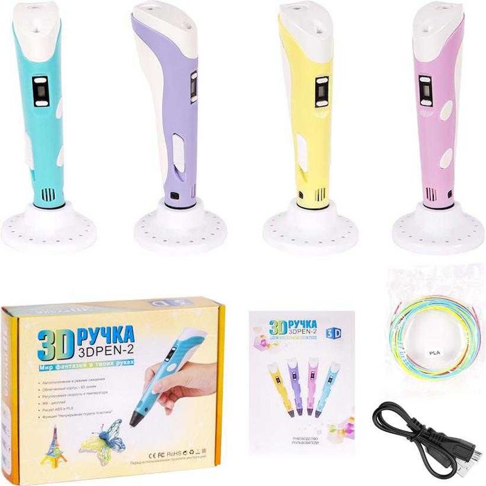 Ручка 3D з LED екраном 5w
