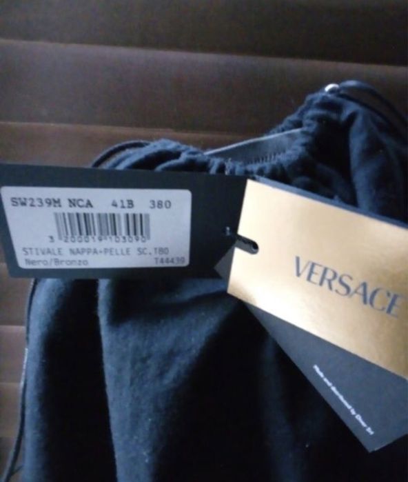 Сапоги-чулки " VERSACE " ,Оригинал .