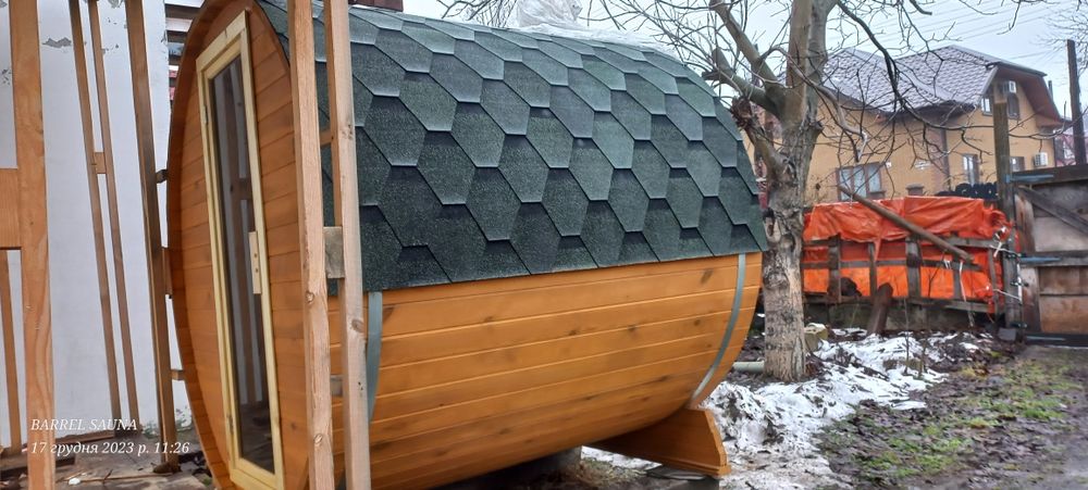 Баня Бочка Sauna Barrel