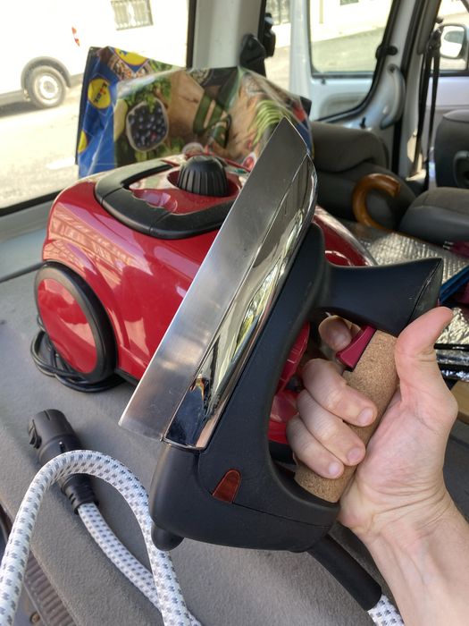 Vaporeta com ferro