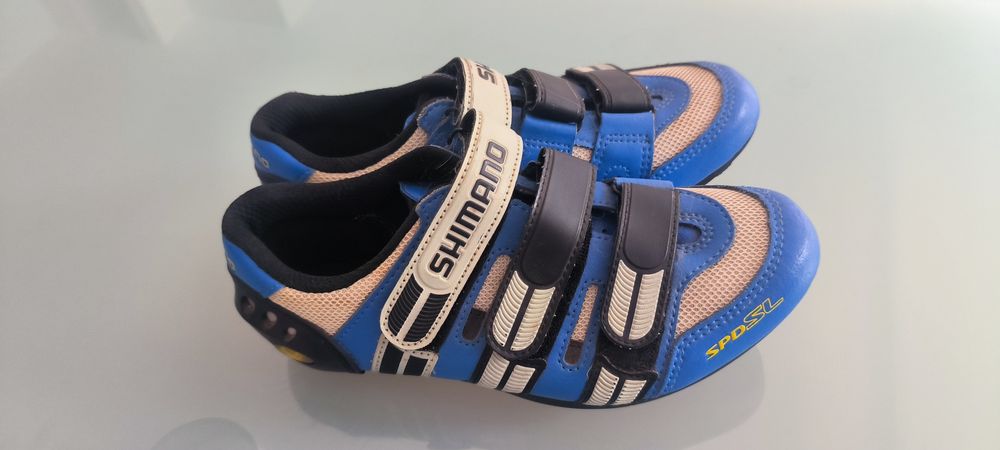 Buty Shimano Spd SL niebieskie r.39