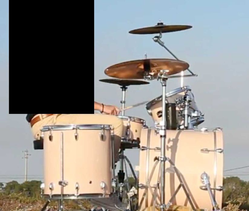 Bateria Yamaha Tour Custom para venda, estado impecável