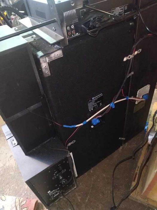 Estação de audio custom(DYI) Pro900W+Subwoofer Yamaha(Alta Fidelidade)
