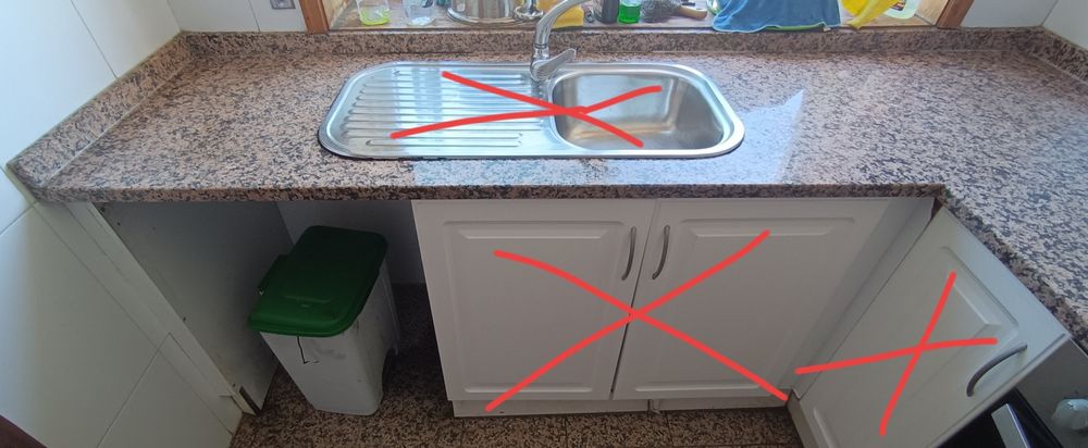 Móveis e Pedras de Cozinha
