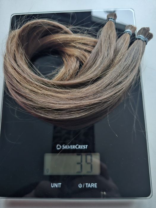 Wlosy naturalne 39 g 33 cm