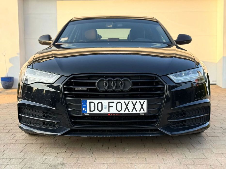 Audi A6 Limousine audi a6 c7 lift 2016 rok 3.0 tfsi black edition ZAREJESTROWANA