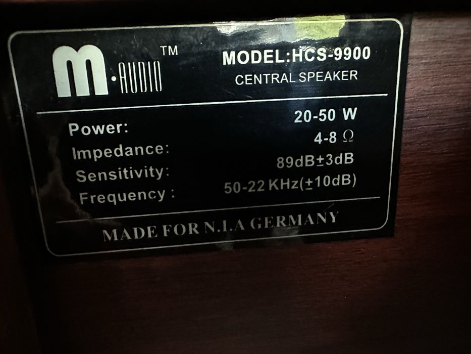 Zestaw Kino Domowe 5.1 M-Audio + Onkyo.  Gotowy Do Podłączenia!