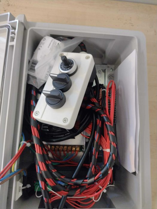 Szafa sterownicza - Sterowanie CNC -  Ploter CNC