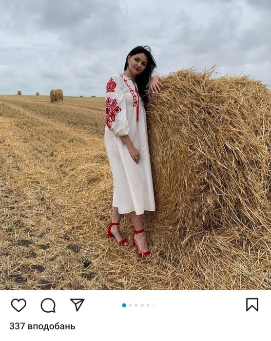 Вишита сукня, вишиванка, вишитое платье, плаття