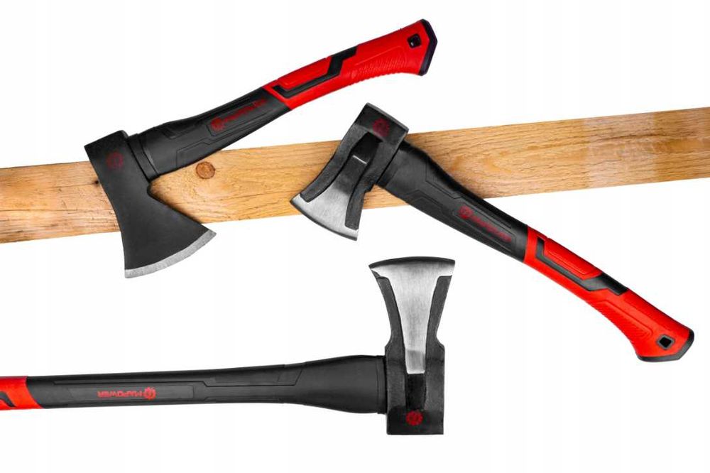 Siekiera rozłupująca Zestaw siekier do łupania 3 szt