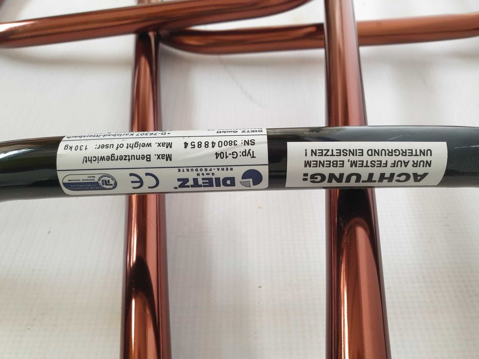 chodzik balkonik dietz aluminiowy regulowany do 130 kg kroczący lekki