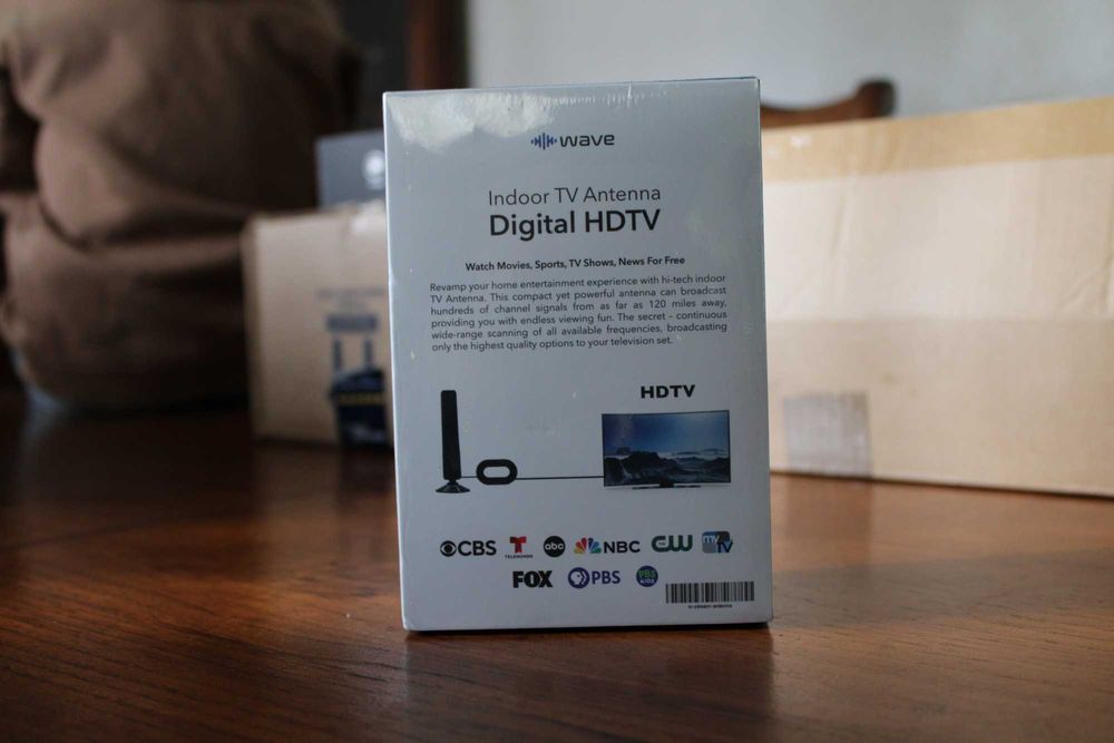 Antena Digital HDTV Indoor - Nova e Selada!