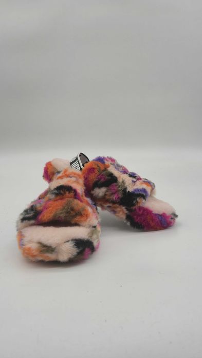 Дитячі хутряні капці босоніжки UGG K Fluff Yeah Slide