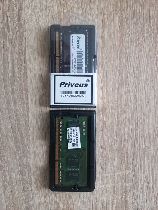 Оперативна память ddr 3 для ноутбука