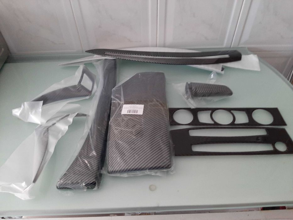 Kit  para consola , volante e sobrancelhas etc , para BMW E60/61