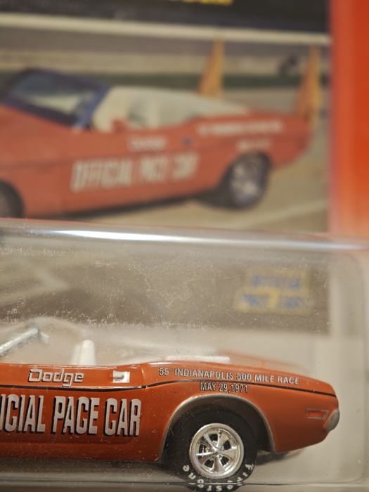 Johnny lightning 1971 Dodge challenger nie hot wheels rocznik 2001