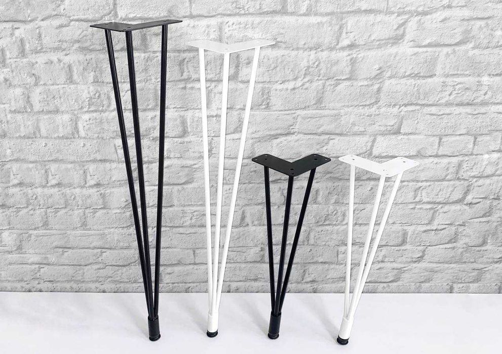 АКЦІЯ! Ніжка Конусна Шпилька (Hairpin Leg) Лофт. Опора для столу/тумби