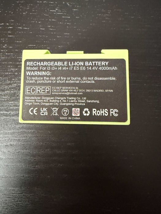 Akumulator do robota Roomba i7 i5 i3 4000Ah i podobnych nowa