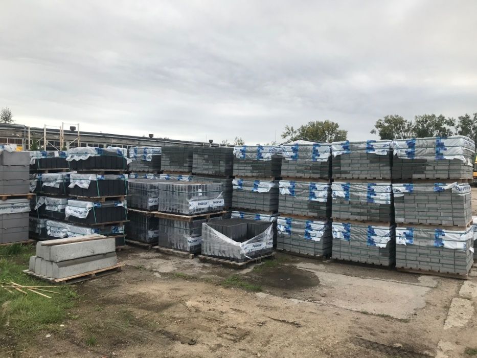 POLBRUK WYPRZEDAŻ !!! Obrzeża, kostki, palisady, ogrodzenia.