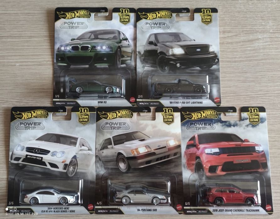 Set Completo Power Trip Hot Wheels Premium