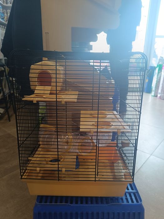 Продам клітку для хом'яка б/у