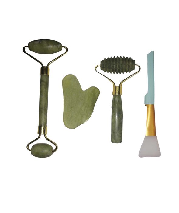 Masażer do twarzy JADE ROLLER GUA SHA