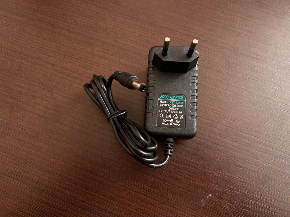 Блок питания 12В, 2А, для модема, роутера