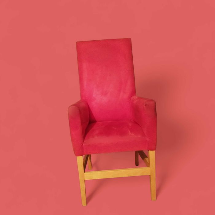 Cadeira vermelha pai natal