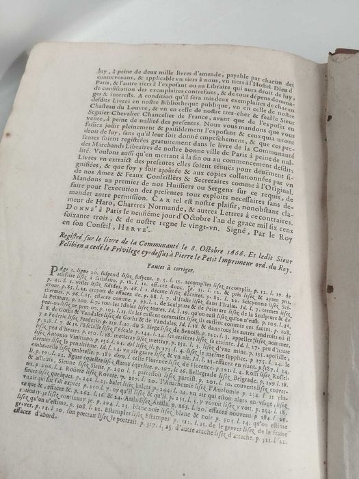 1.ª Edição sobre os mais excelentes pintores antigos e modernos. 1666.