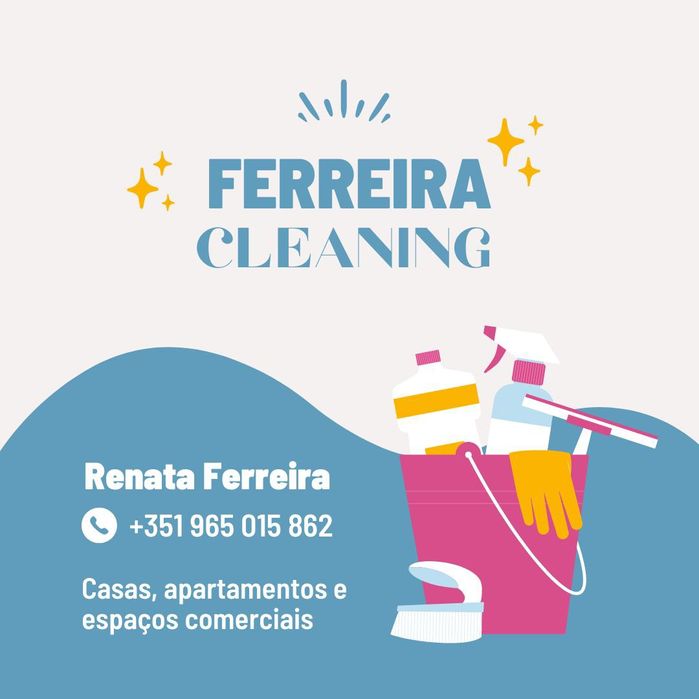 Limpeza passa ferro.