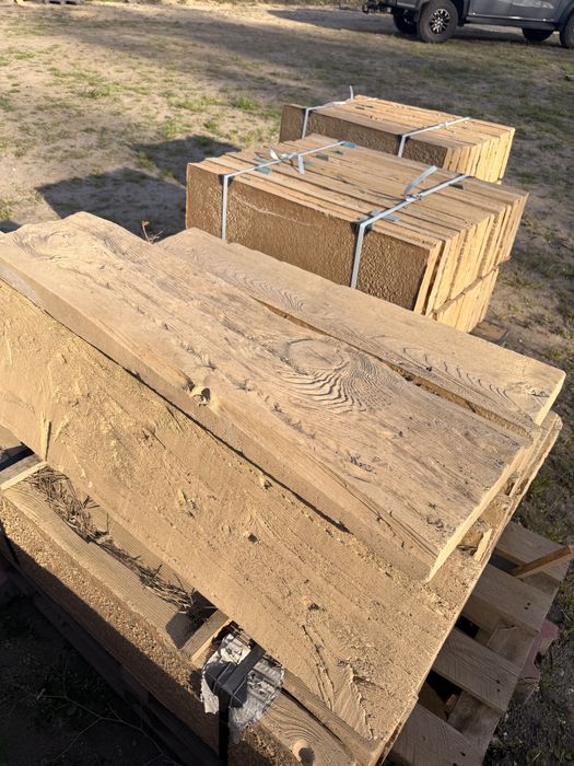 Płyta chodnikowa - Imitacja deski - BETON