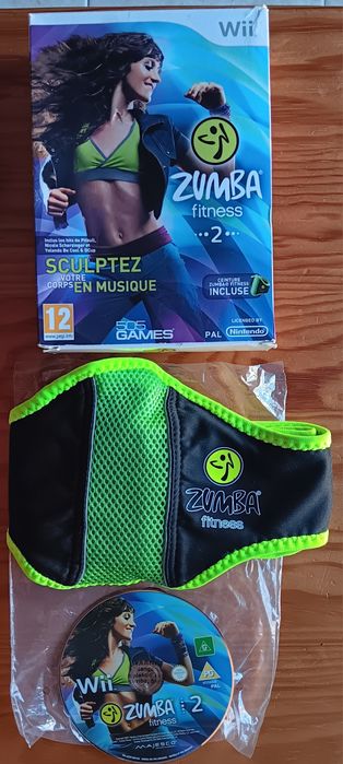 Conjunto Zumba Fitness 2 Nintendo Wii