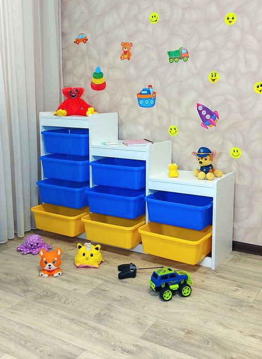 ‼️ЗРУЧНИЙ‼️Сортувальна станція для іграшок стелаж для іграшок комод