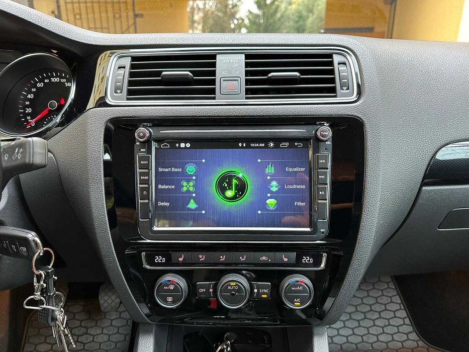 Radio 2din Android VW Volkswagen 2GB Nawigacja, Bluetooth, DSP, Raty