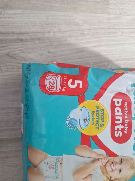 Pampers active baby pants 5