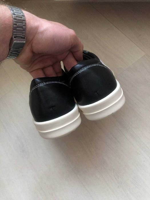 Кросівки Rick Owens Vans Black | Drkshdw Vintage Ramones