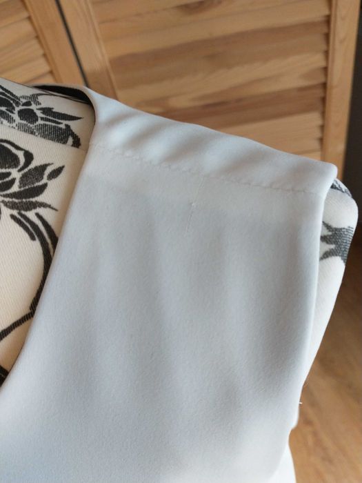 Biało - czarna sukienka Bialcon