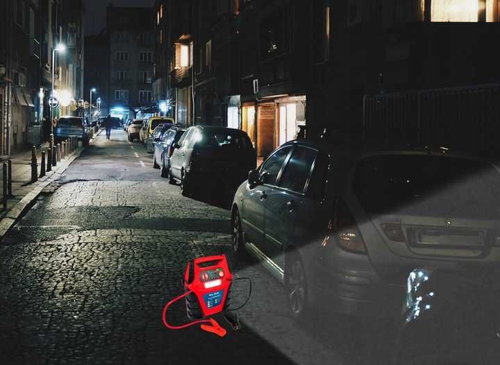 5w1 JUMP STARTER Powerbank kompresor pompka 20000mAh 12V booster auto