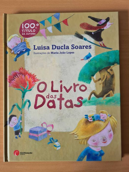Livro infantil "O Livro das Datas" de Luísa Ducla Soares