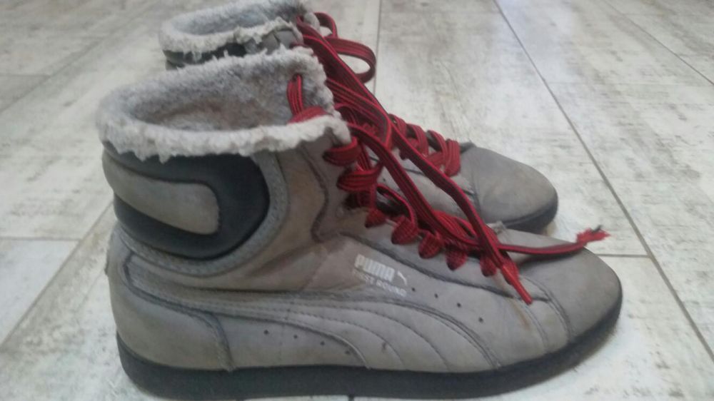 Trampki puma z futerkiem