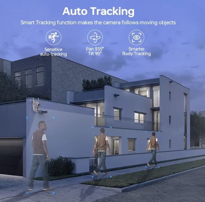 Вулична wi-fi камера відеоспостереження PTZ