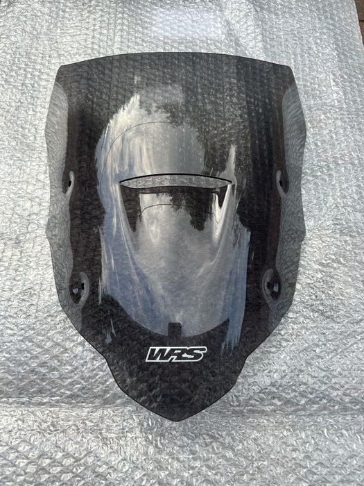Czarna niska szyba Honda Transalp XL750 2023-