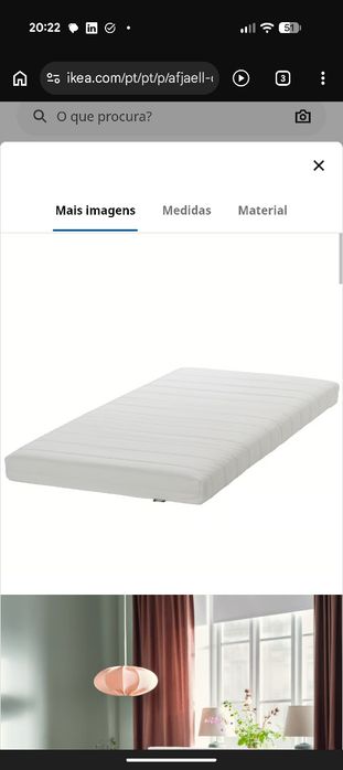 Colchões IKEA  2 em 1 AFJALL