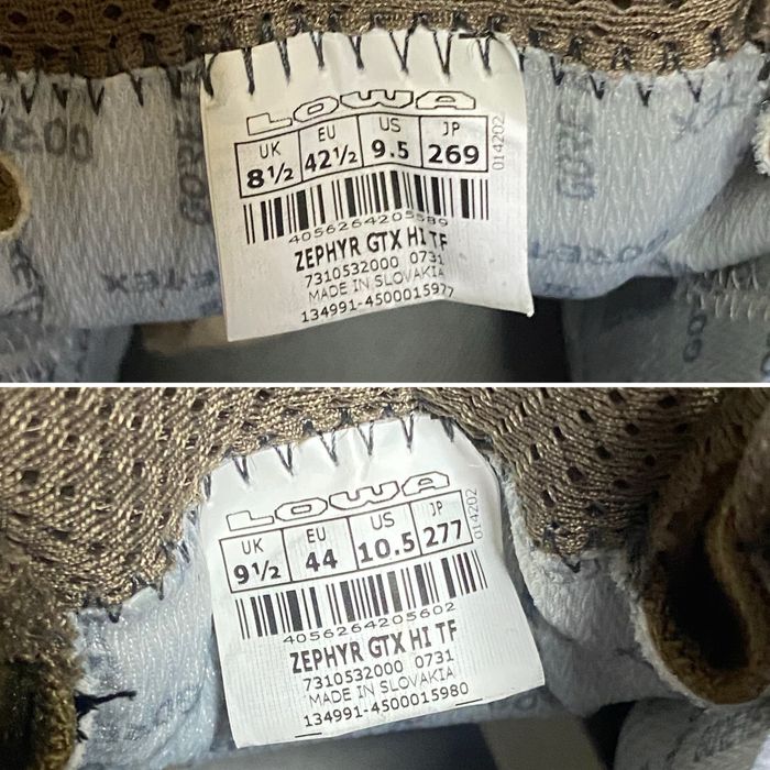 41р, 42.5р, 44р, 45р, 46р. Берці ОРИГІНАЛ LOWA Zephyr GTX Hi TF