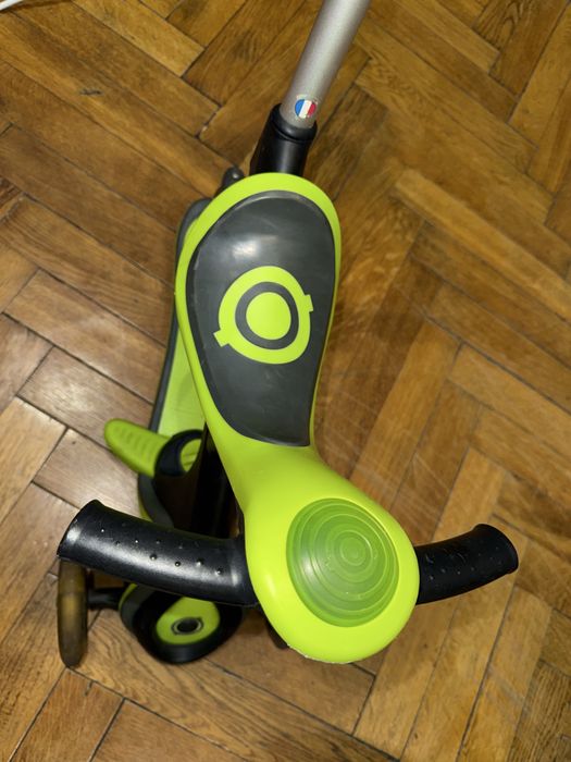 Самокат globber evo comfort lights зелений 5 в 1