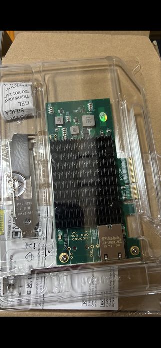 Placa de Rede 10G RJ45 PCIe x4 – 10Gtek Intel X550 (NOVA e Selada)