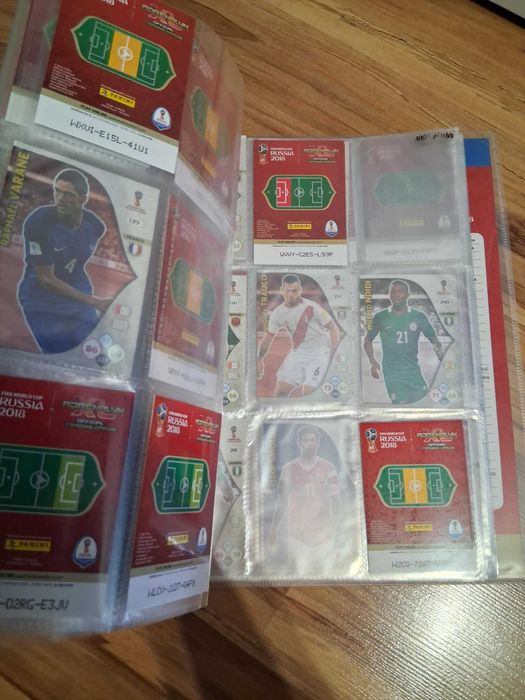 Album fifa world cup russia 2018 z kartami + XXL Ronaldo, Messi, Lewandowski, Kane