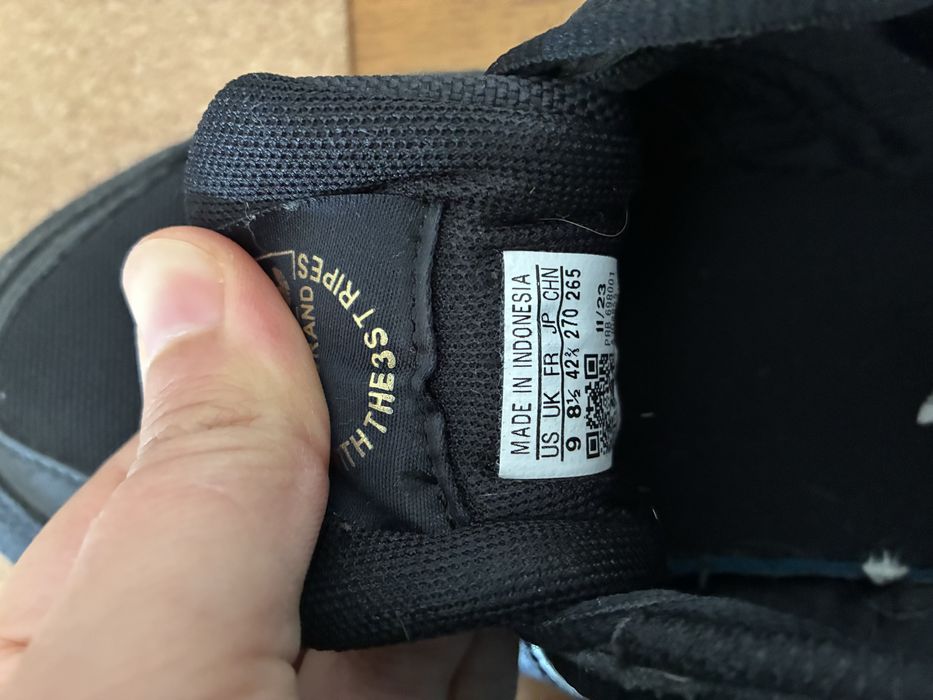 Sapatilhas/ténis adidas ZX 750 pretas